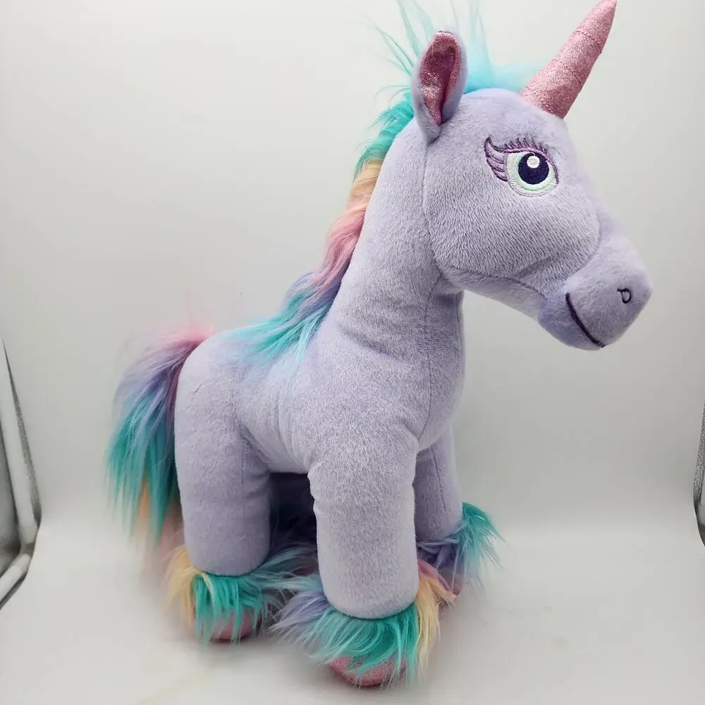 Build a Bear Fairy Friends Purple Unicorn Plush Stuffed Animal 15